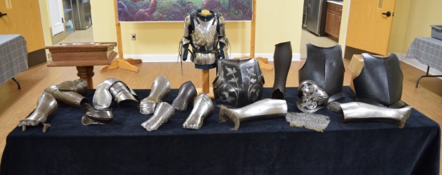 Armor in situ.