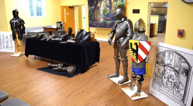 Armor in situ.